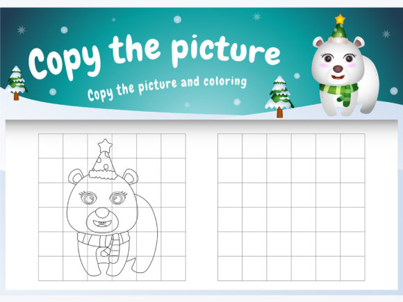 A Polar Br Christmas - Copy the Picture: A Creative and Engaging Activity