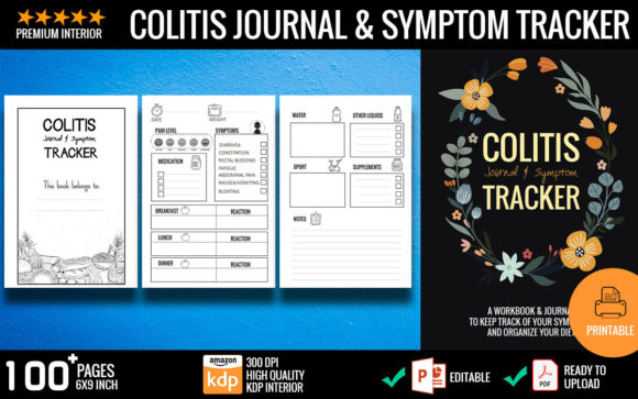 Colitis Tracker Journal: Your Health Companion