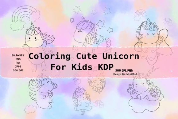 Coloring Cute Unicorn for Kids: A Creative and Engaging Activity