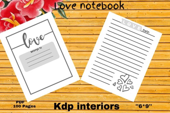 Discover the Perfect Love Theme Notebook Interiors for Your Creative Projects