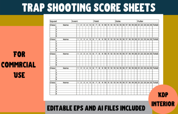 Enhance Your Trap Shooting Experience with KDP Interio Score Sheets