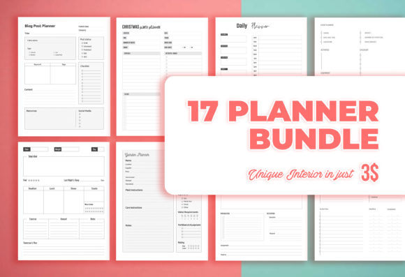 Maximizing Productivity with the Planner Bundle for KDP Interior