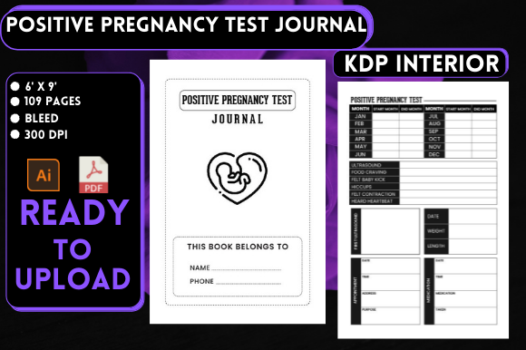 Positive Pregnancy Test Journal: A Journey of Joy and Reflection