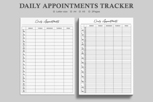 Streamlining Your Schedule: The Power of Daily Appointments and Appointment Sheets