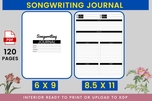 Unlock Your Creative Potential with the Songwriting Journal KDP Interior